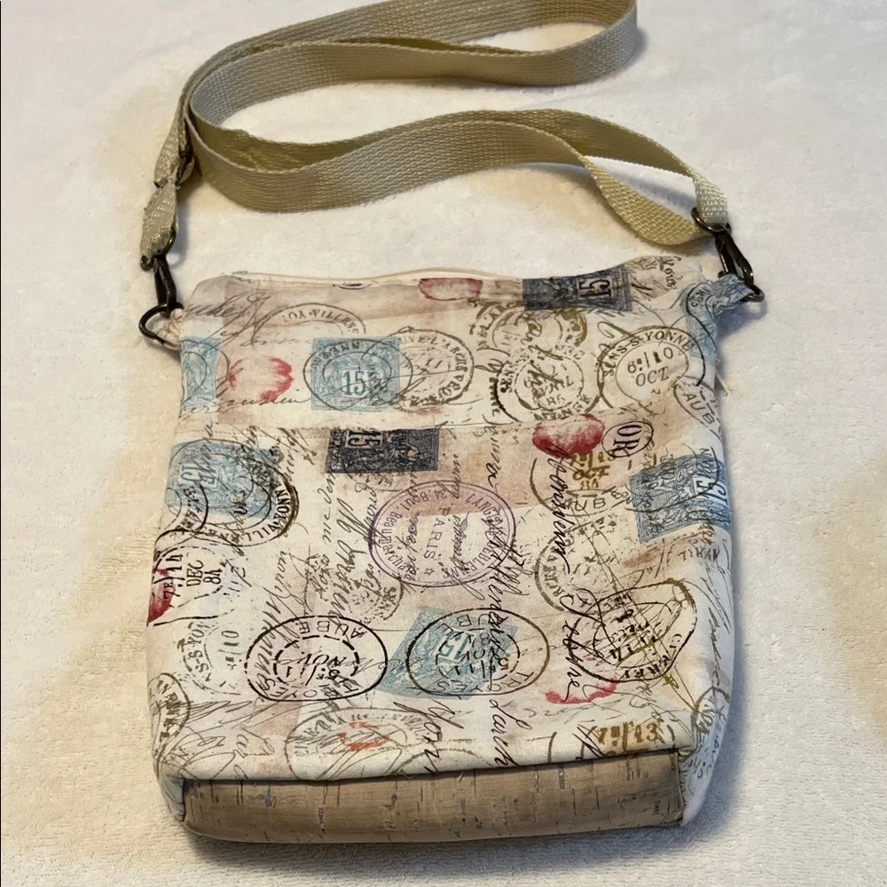 Dream Beige and Cream Crossbody Bag